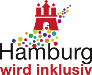 Logo Hamburg wird inklusiv