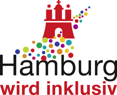 Logo Hamburg wird inklusiv