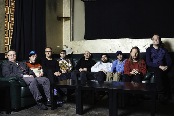 Band beim Auftritt